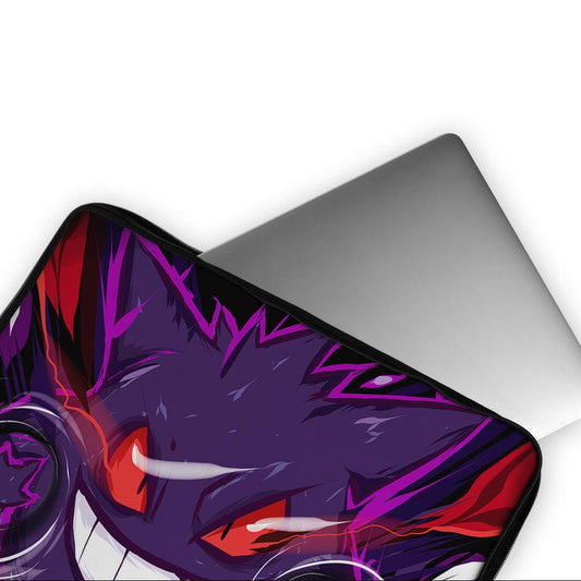 Ghost Type Pokemon Gengar Laptop Sleeve Protective Cover-Oxvistore