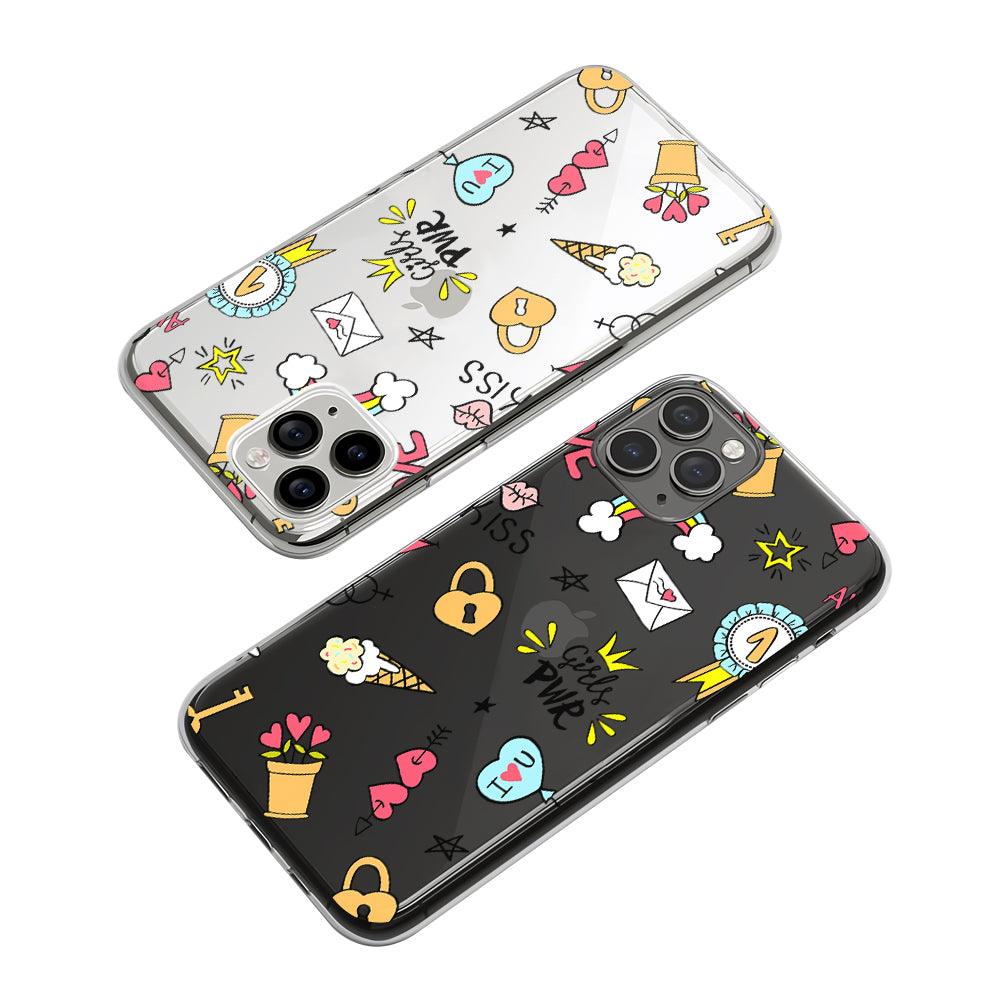 Girly Another Power of Girl Clear Soft Case-Oxvistore