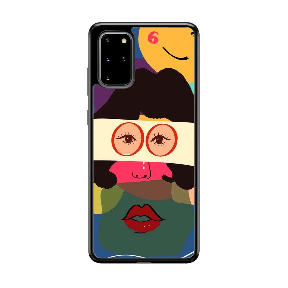 Girly Charm of The Five Senses Samsung Galaxy S20 Plus Case-Rubber Black (2D Case)-Oxvistore