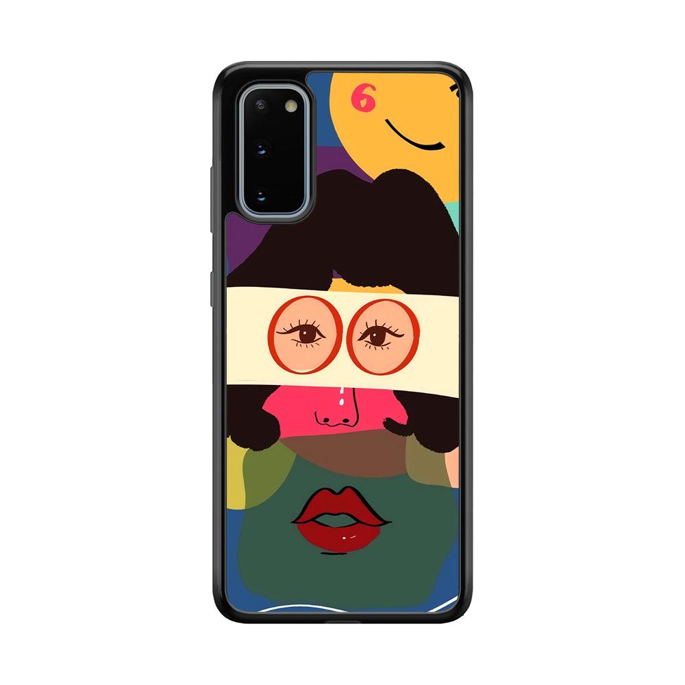 Girly Charm of The Five Senses Samsung Galaxy S20 Case-Rubber Black (2D Case)-Oxvistore