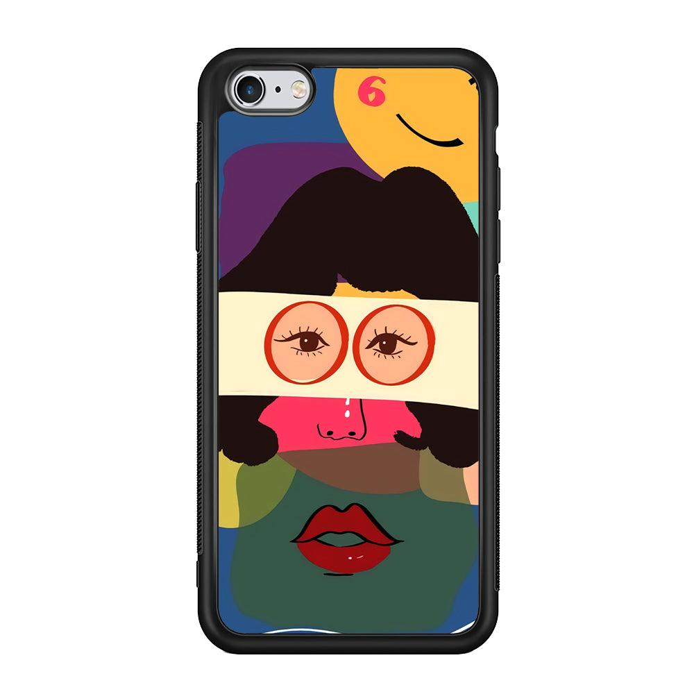 Girly Charm of The Five Senses iPhone 6 Plus | 6s Plus Case-Rubber Black (2D Case)-Oxvistore