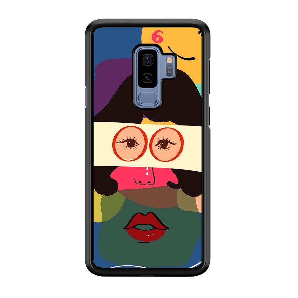 Girly Charm of The Five Senses Samsung Galaxy S9 Plus Case-Rubber Black (2D Case)-Oxvistore