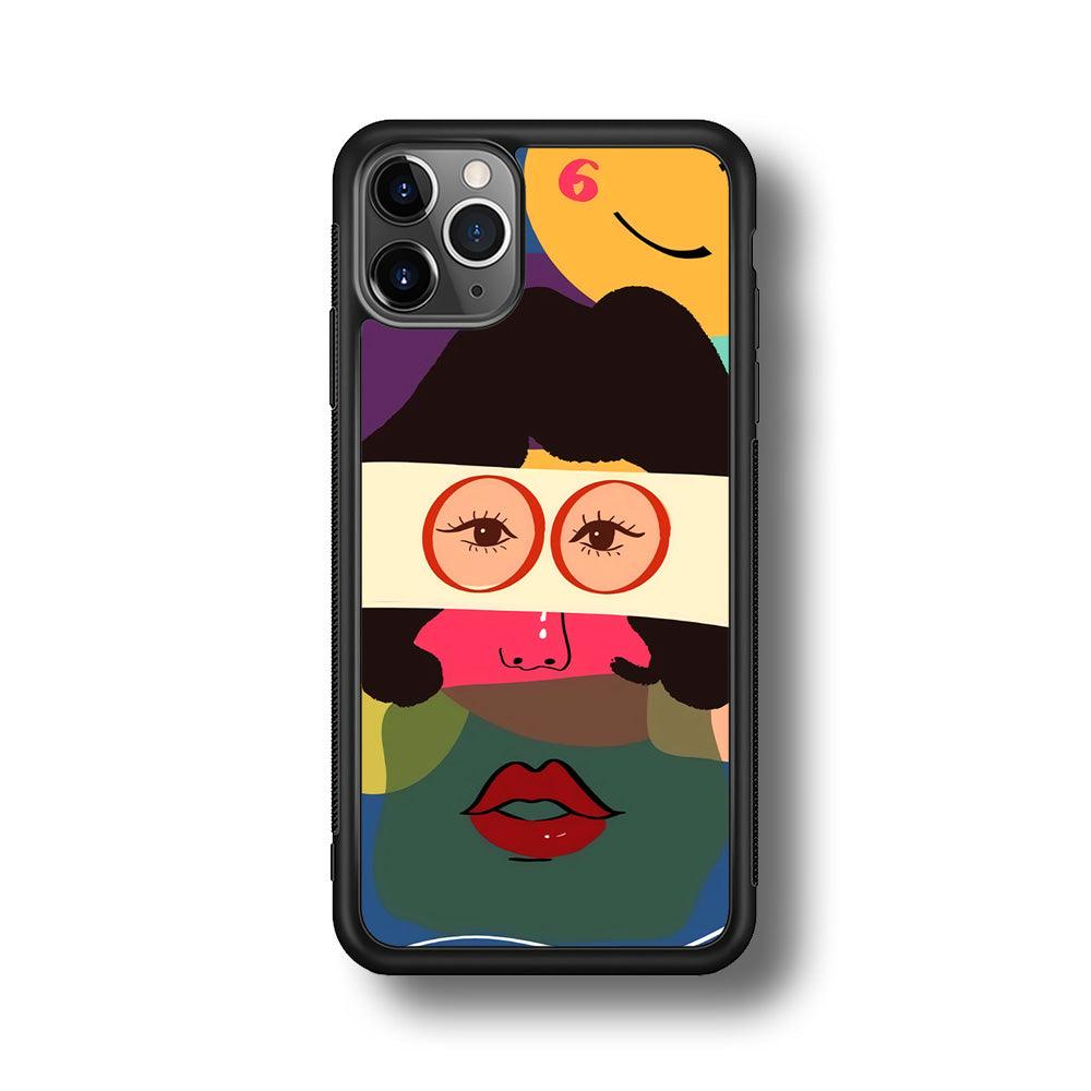 Girly Charm of The Five Senses iPhone 11 Pro Max Case-Rubber Black (2D Case)-Oxvistore