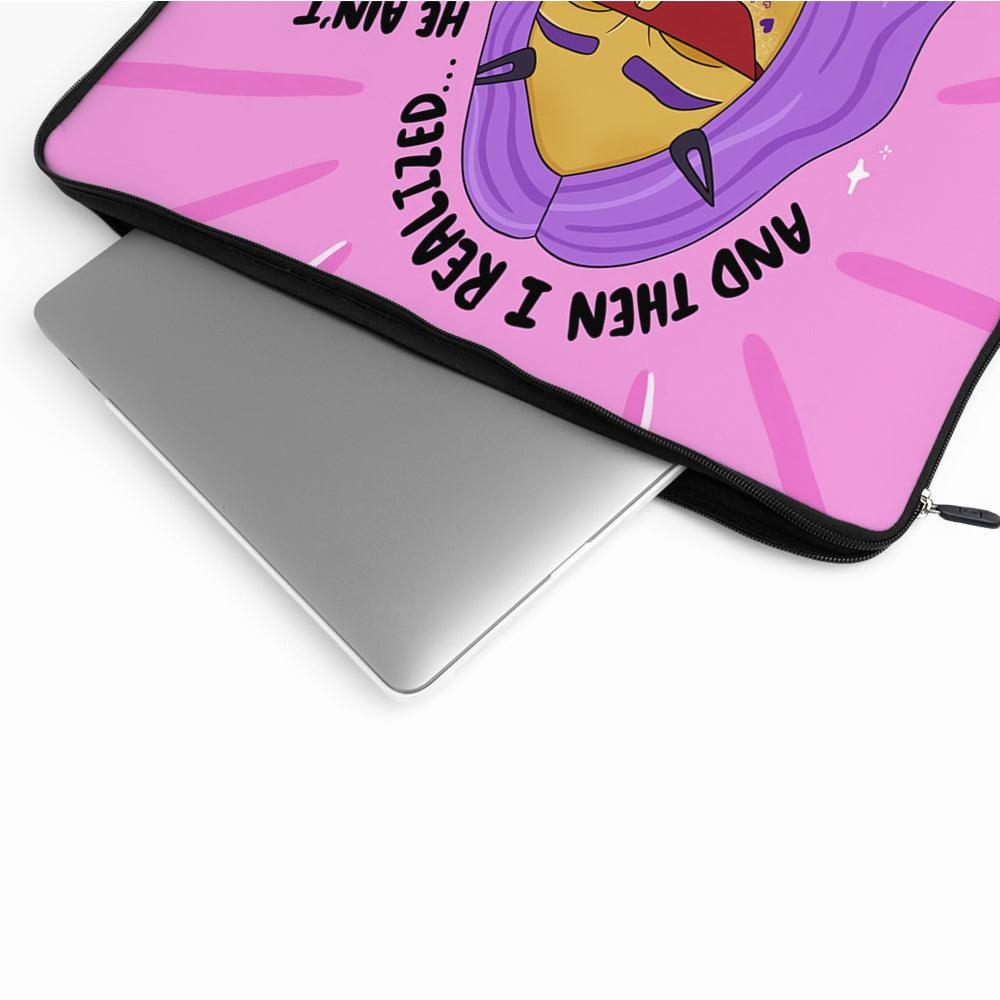Girly Then I Realized Laptop Sleeve Protective Cover-Oxvistore