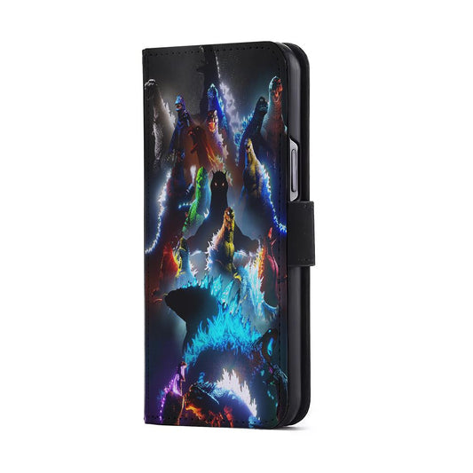 Godzilla Through The Years Flip Wallet Phone Case-Oxvistore