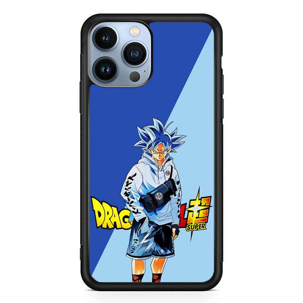 Goku Hype Dragon Ball Z 2D Rubber Phone Case-Black-Oxvistore