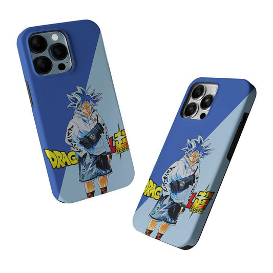 Goku Hype Dragon Ball Z 2 in 1 Tough Phone Case-Oxvistore