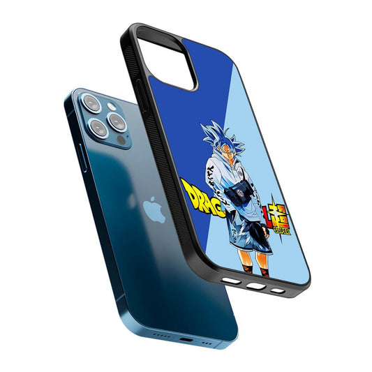 Goku Hype Dragon Ball Z 2D Rubber Phone Case-Oxvistore