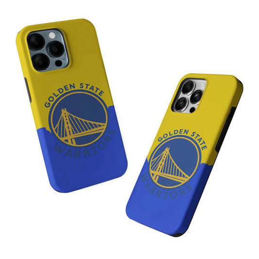 Golden State Warriors Logo 2 in 1 Tough Phone Case-Oxvistore