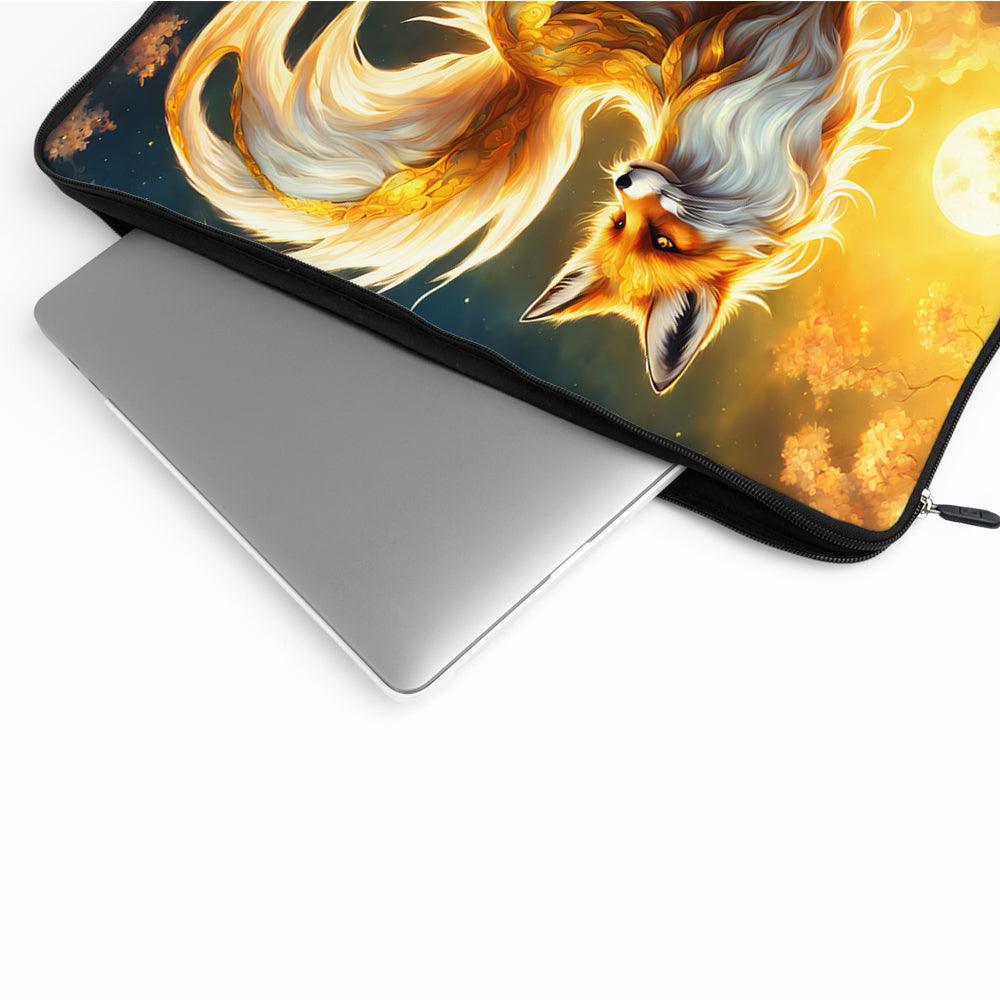 Golden Tailed Fox Laptop Sleeve Protective Cover-Oxvistore