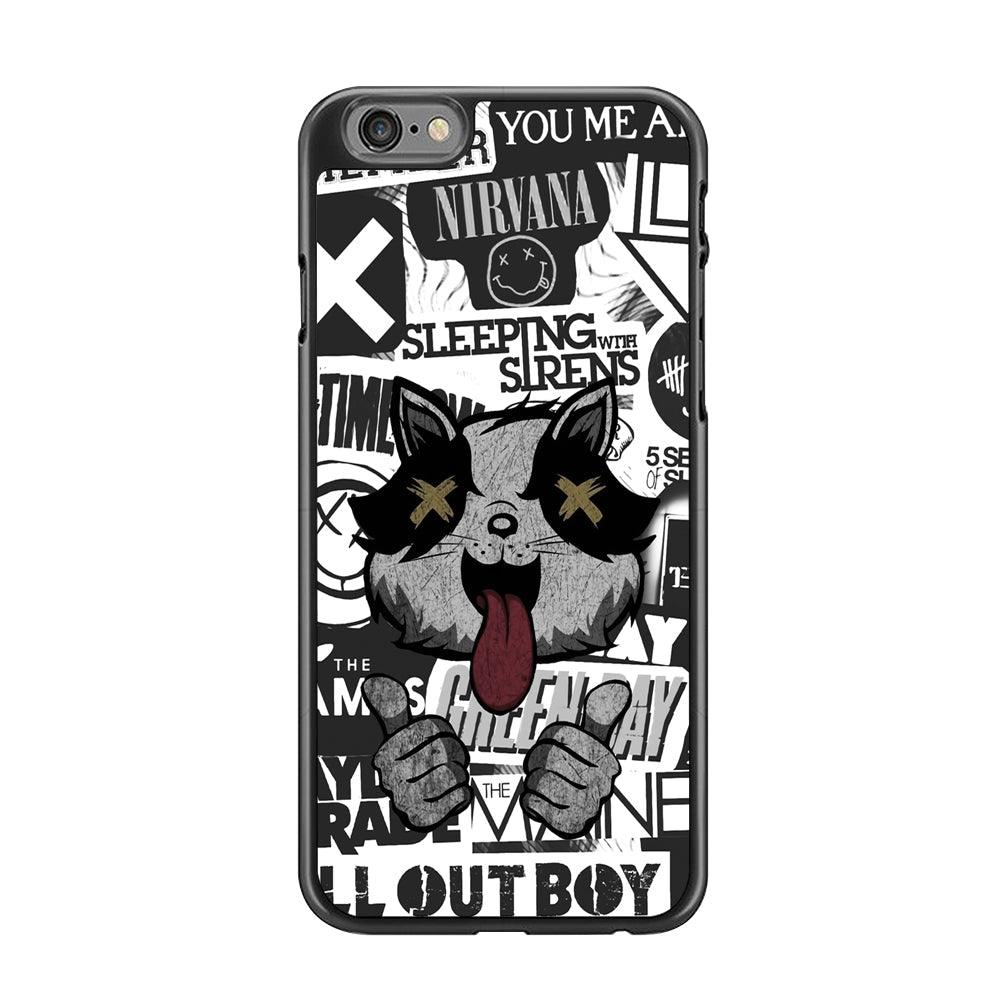 Good Stories of Playlist iPhone 6 Plus | 6s Plus Case-Rubber Black (2D Case)-Oxvistore