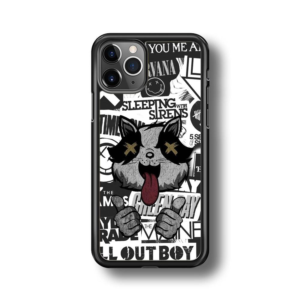 Good Stories of Playlist iPhone 11 Pro Case-Rubber Black (2D Case)-Oxvistore