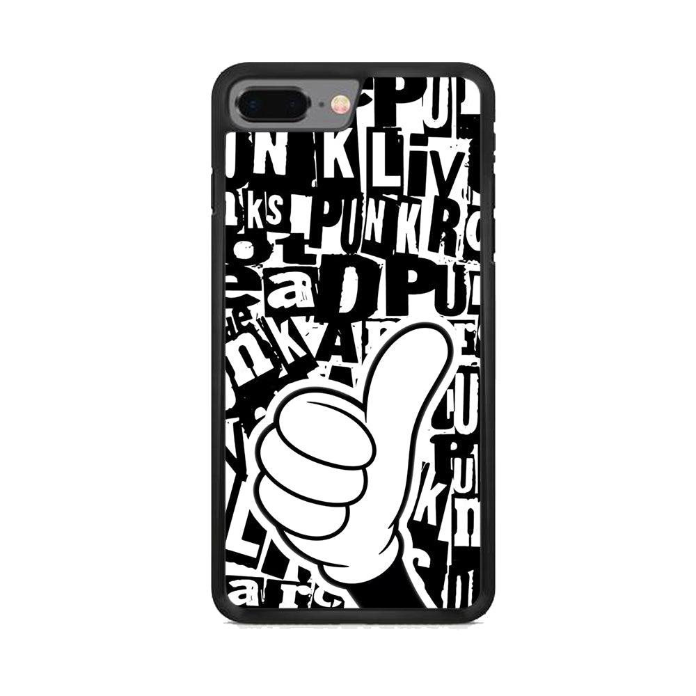 Good Things You Need iPhone 8 Plus Case-Rubber Black (2D Case)-Oxvistore