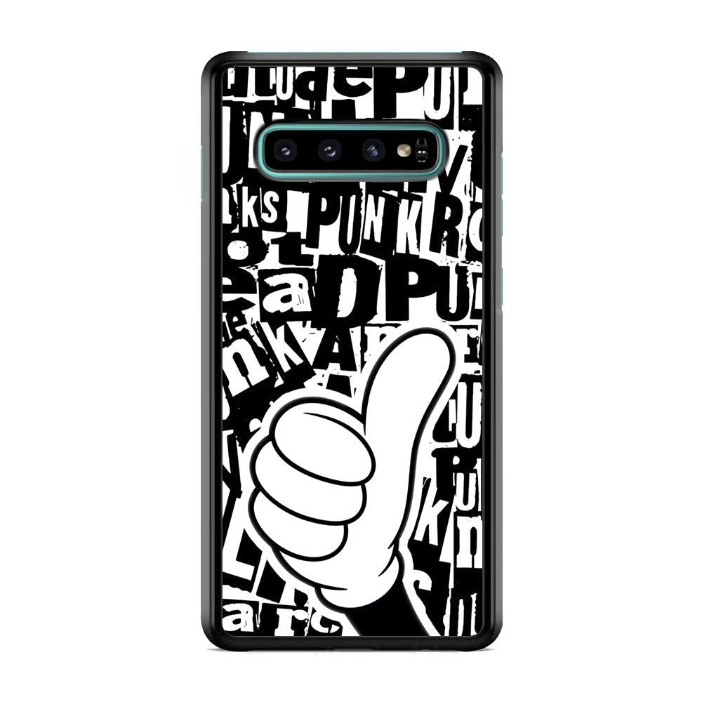 Good Things You Need Samsung Galaxy S10 Plus Case-Rubber Black (2D Case)-Oxvistore