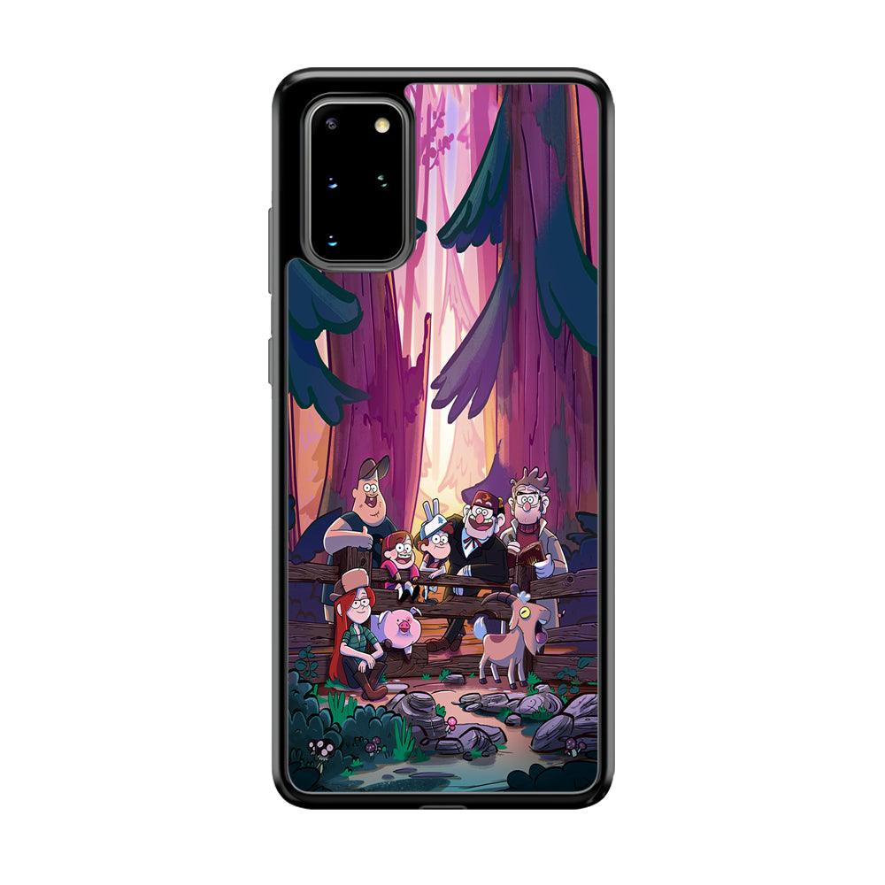 Gravity Falls The Forest Rranger Samsung Galaxy S20 Plus Case-Rubber Black (2D Case)-Oxvistore
