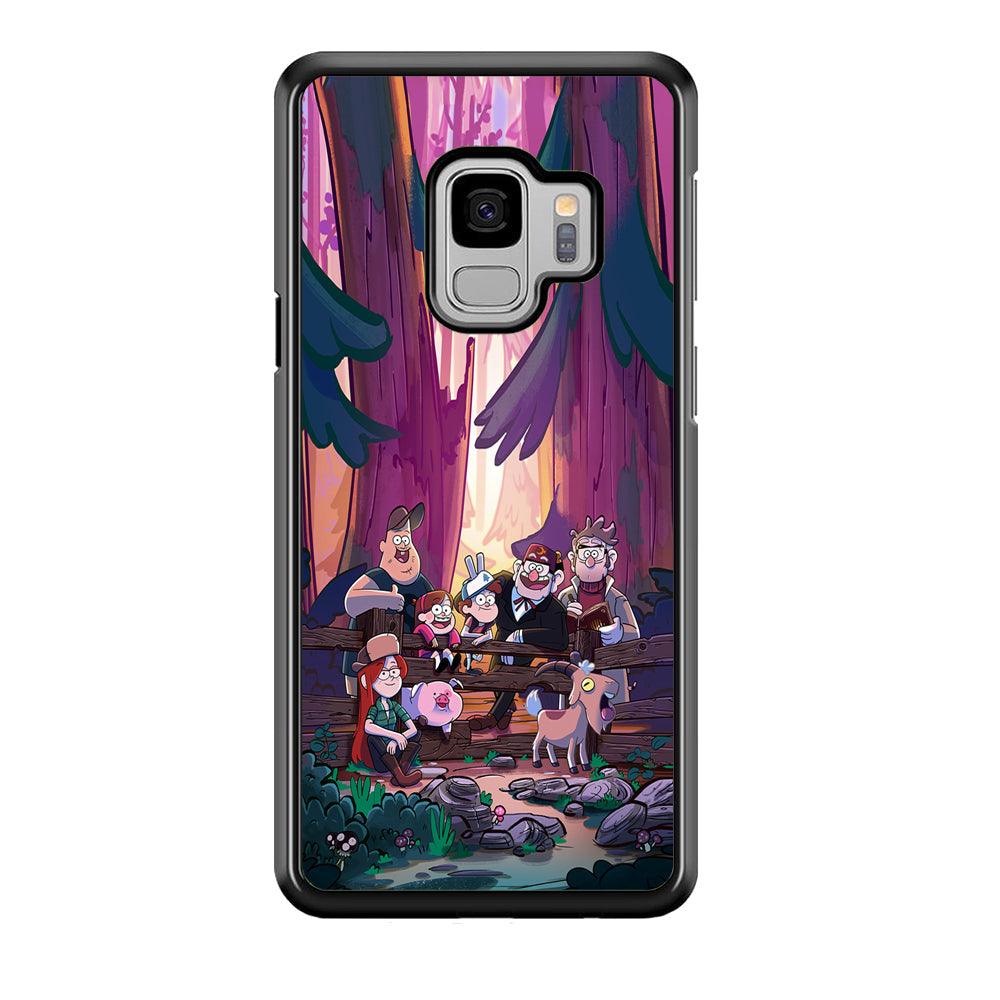 Gravity Falls The Forest Rranger Samsung Galaxy S9 Case-Rubber Black (2D Case)-Oxvistore