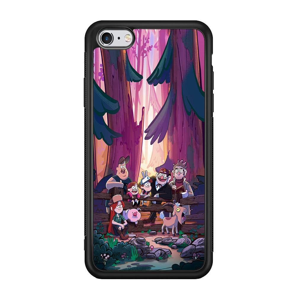 Gravity Falls The Forest Rranger iPhone 6 Plus | 6s Plus Case-Rubber Black (2D Case)-Oxvistore