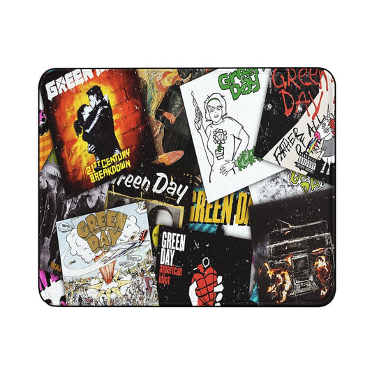 Green Day Album Cover Mouse Pads | Custom Mouse Pad with Non-Slip Rubber Base