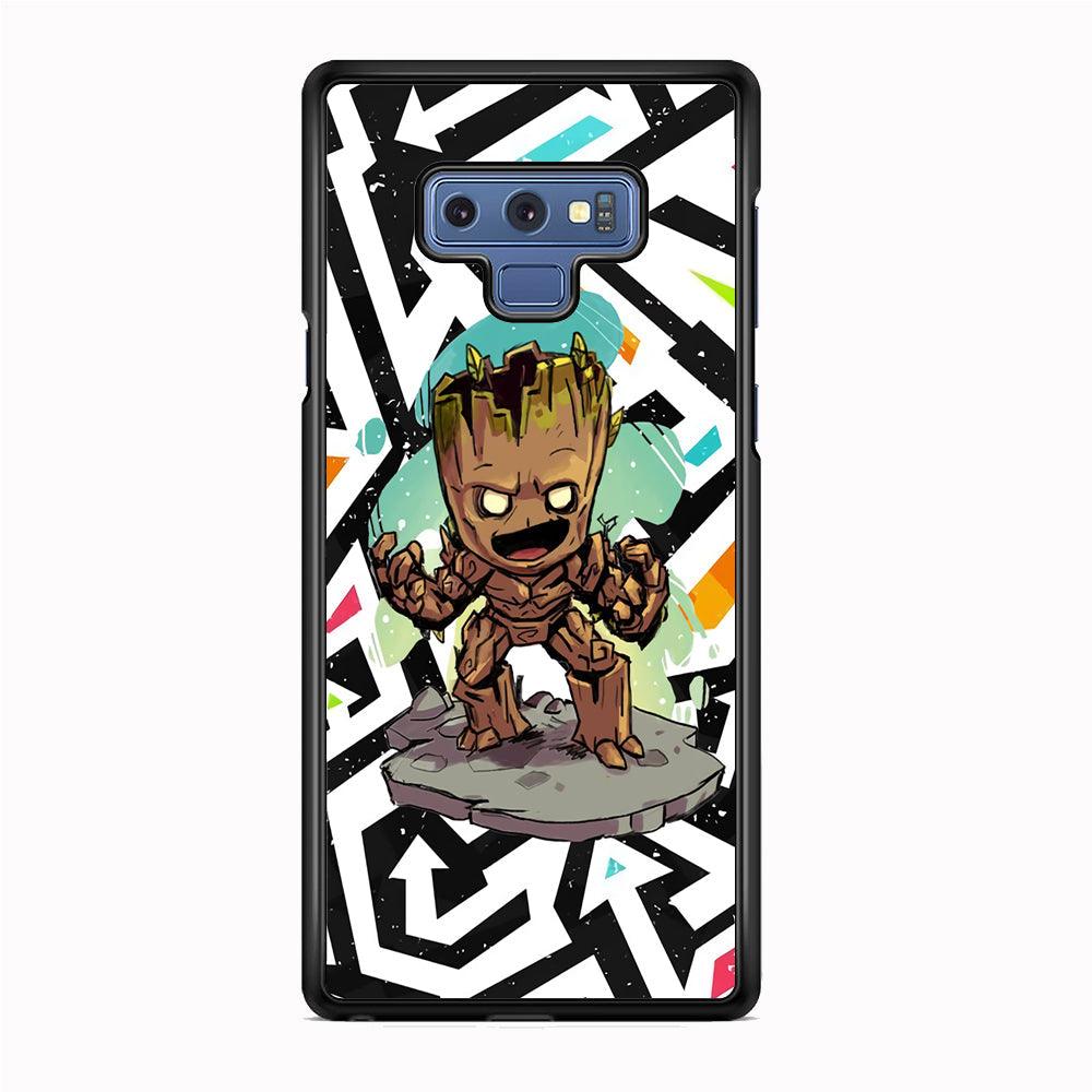 Groot Scream Power Samsung Galaxy Note 9 Case-3D Case-Oxvistore