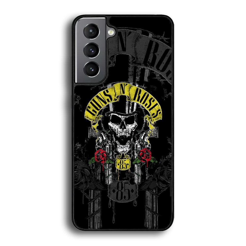 Gun's N Roses The 85 Chance Samsung Galaxy S21 Plus Case-Rubber Black (2D Case)-Oxvistore