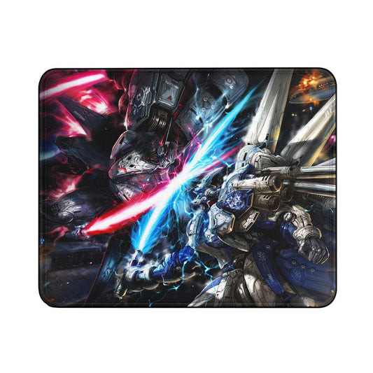Gundam Fight in Galaxy Mouse Pads | Custom Mouse Pad with Non-Slip Rubber Base