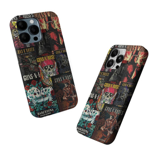 Guns N Roses Album Covers 2 in 1 Tough Phone Case-Oxvistore