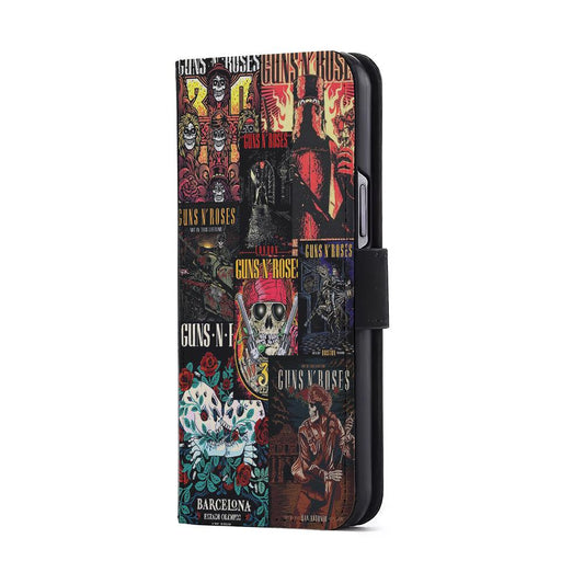 Guns N Roses Album Covers Flip Wallet Phone Case-Oxvistore