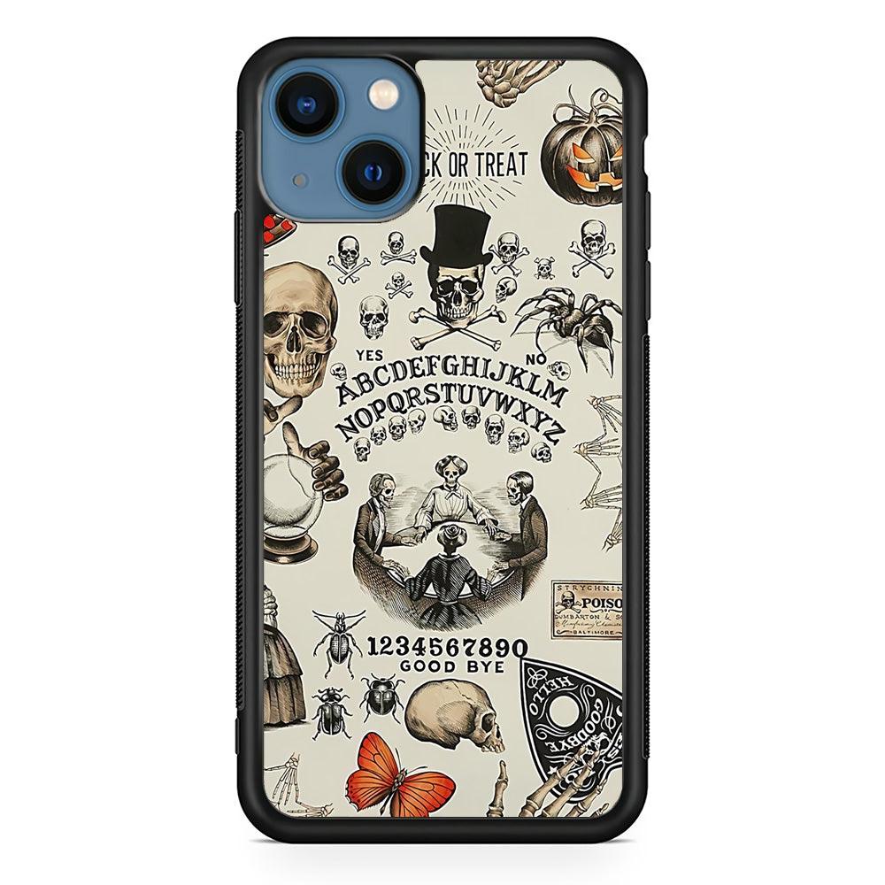 Halloween Games iPhone 14 Case-Rubber Black (2D Case)-Oxvistore