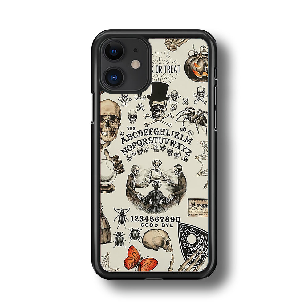 Halloween Games iPhone 11 Case-Rubber Black (2D Case)-Oxvistore