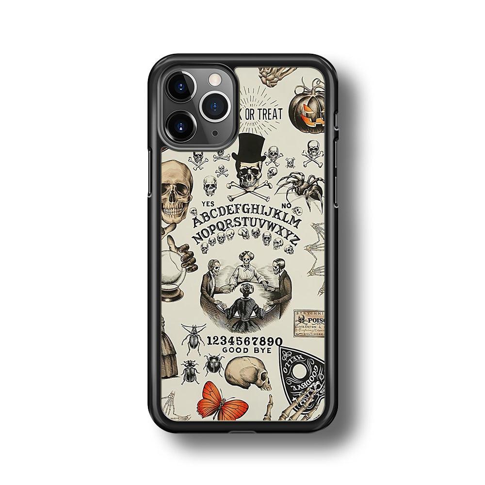 Halloween Games iPhone 11 Pro Case-Rubber Black (2D Case)-Oxvistore