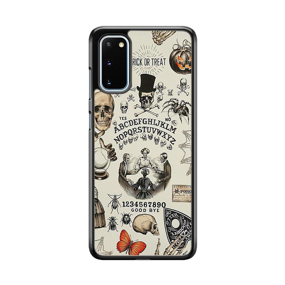 Halloween Games Samsung Galaxy S20 Case-Rubber Black (2D Case)-Oxvistore
