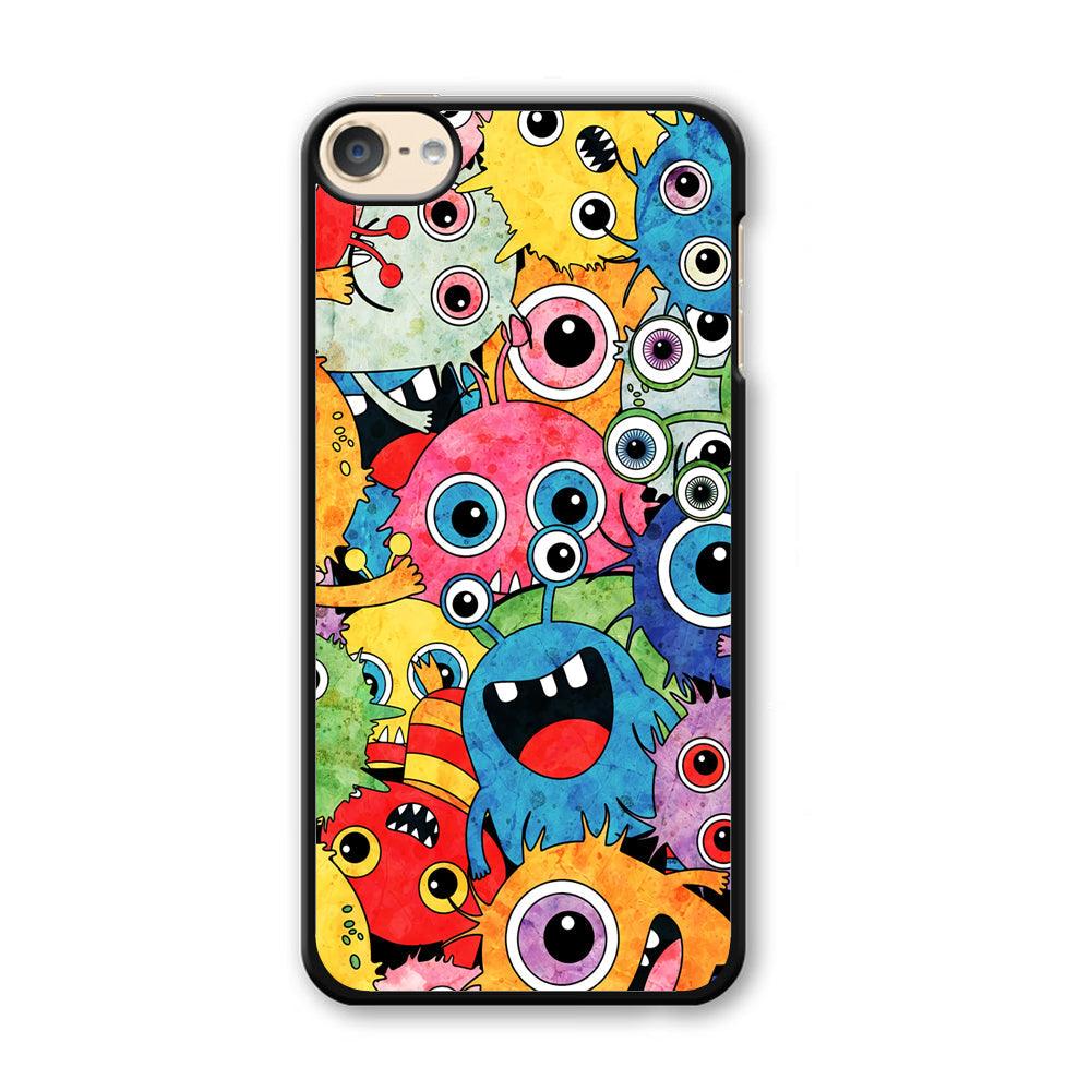 Happiness from Small Things iPod Touch 6 Case-Plastic Black (2D Case)-Oxvistore