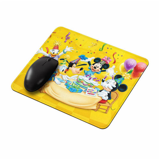 Happy Birthday Mickey Celebration Mouse Pads-Oxvistore