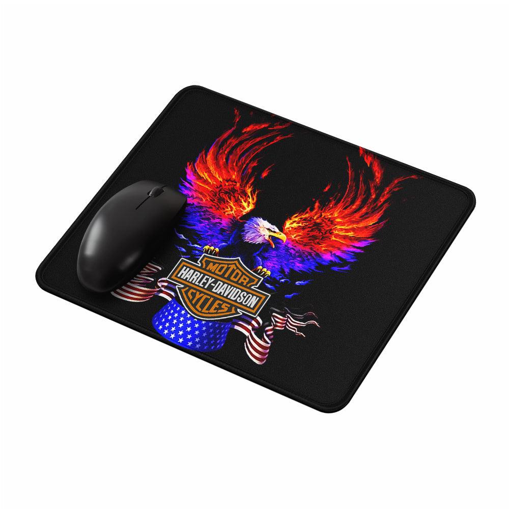 Harley Davidson Eagle Fire Mouse Pads-Oxvistore