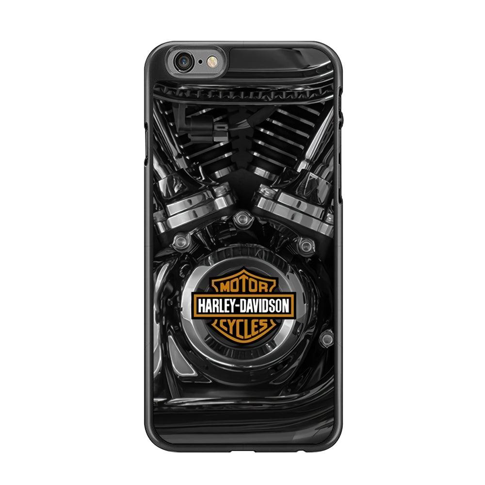 Harley Davidson The Torque iPhone 6 Plus | 6s Plus Case-Rubber Black (2D Case)-Oxvistore