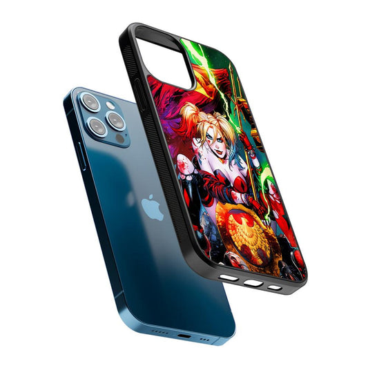 Harley Quinn Superman Flag 2D Rubber Phone Case-Oxvistore