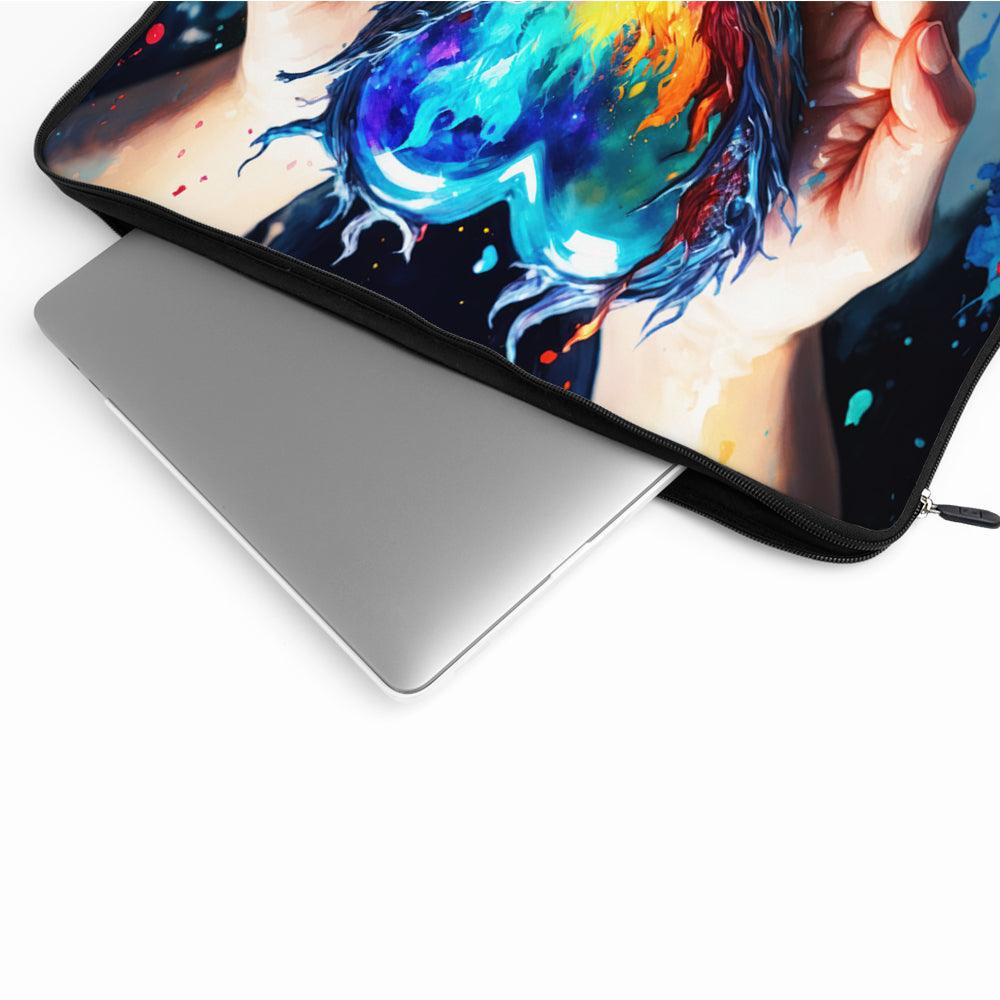 Heart Colorful Digital Art Laptop Sleeve Protective Cover-Oxvistore