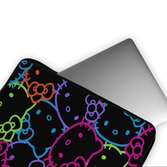 Hello Kitty Neon Colorful Laptop Sleeve Protective Cover-Oxvistore