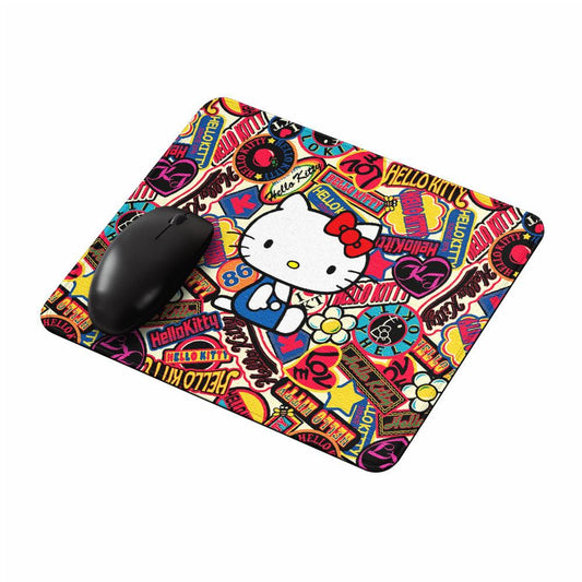 Hello Kitty Sticker Collection Mouse Pads-Oxvistore