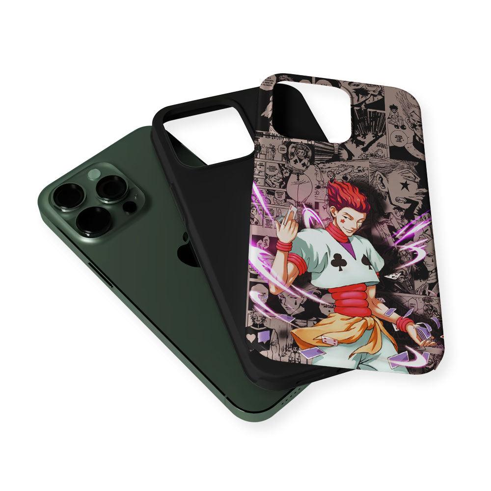 Hisoka Hunter x Hunter Comic 2 in 1 Tough Phone Case-Oxvistore