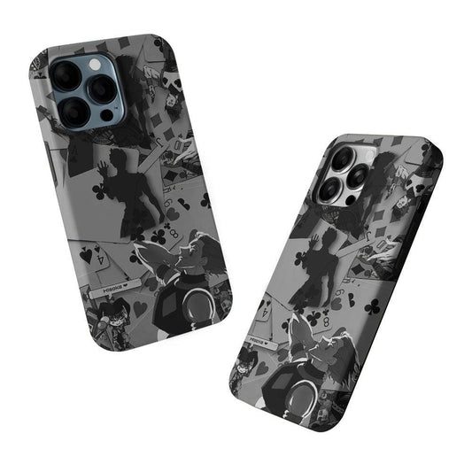 Hisoka Hunter x Hunter Playing Card 2 in 1 Tough Phone Case-Oxvistore