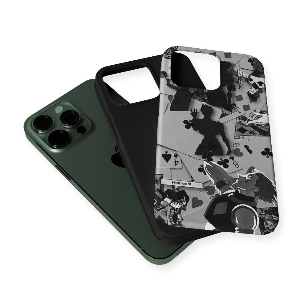 Hisoka Hunter x Hunter Playing Card 2 in 1 Tough Phone Case-Oxvistore