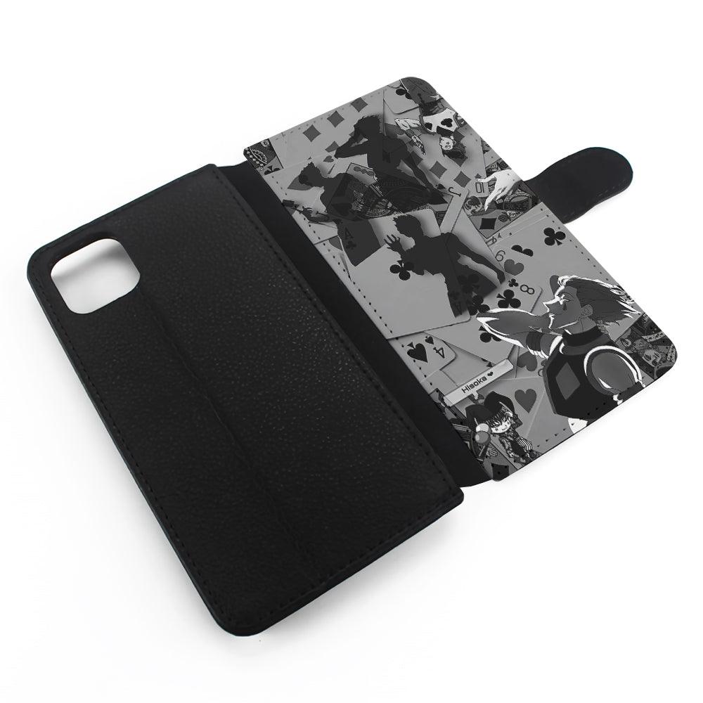 Hisoka Hunter x Hunter Playing Card Flip Wallet Phone Case-Oxvistore