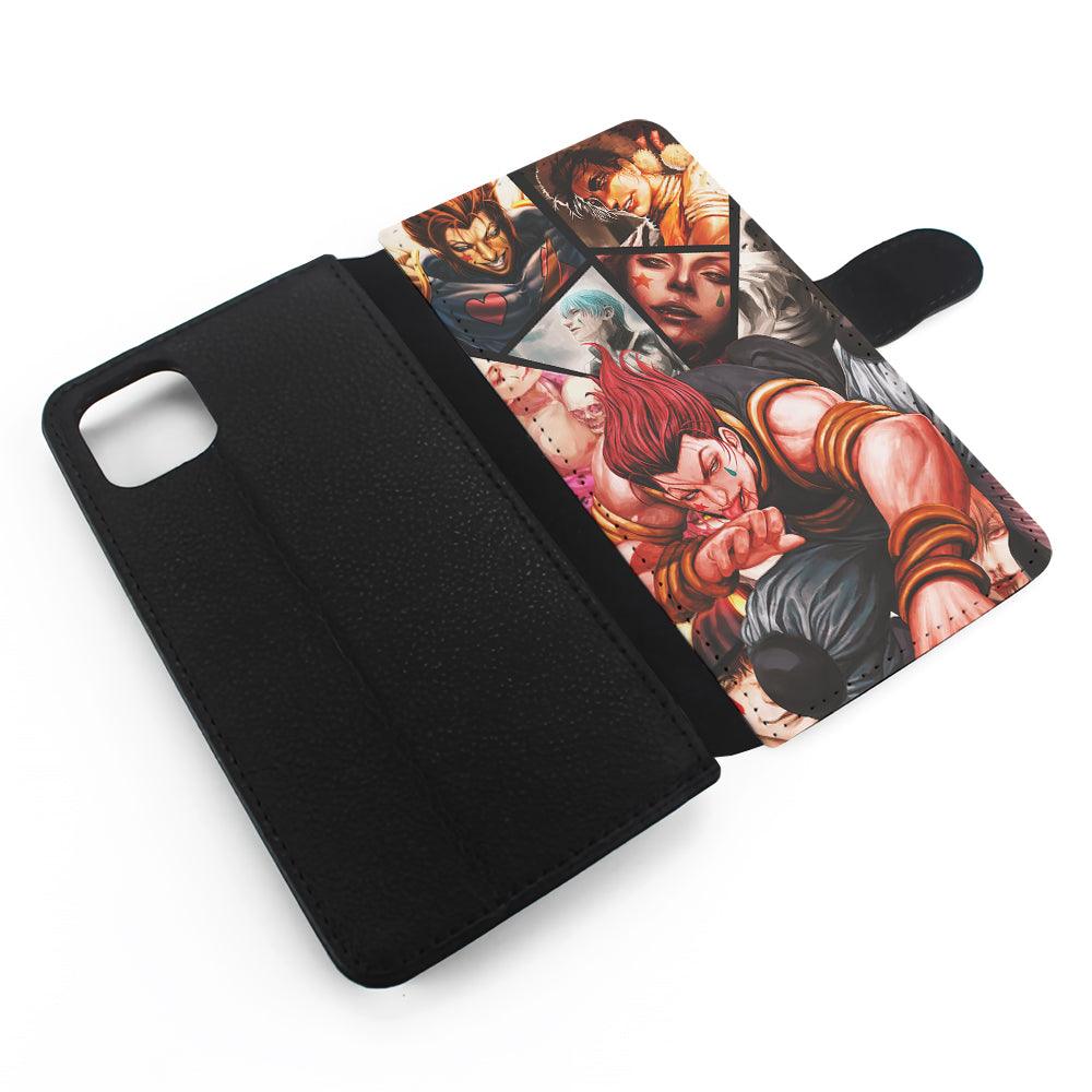 Hisoka Hunter x Hunter Psychopath Clown Flip Wallet Phone Case-Oxvistore