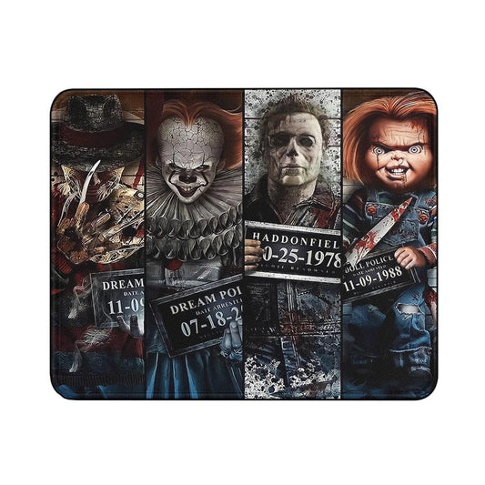 Horror Killer's Movies Character Mouse Pads | Custom Mouse Pad with Non-Slip Rubber Base