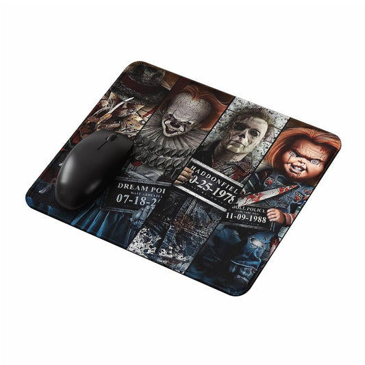 Horror Killer's Movies Character Mouse Pads-Oxvistore
