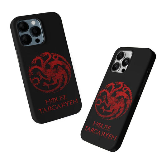 House Targaryen Symbol 2 in 1 Tough Phone Case-Oxvistore