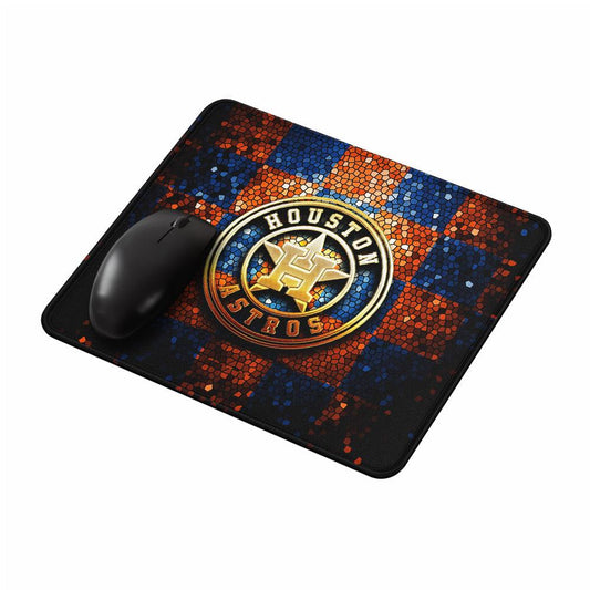 Houston Astros Logo Glitter Mouse Pads-Oxvistore