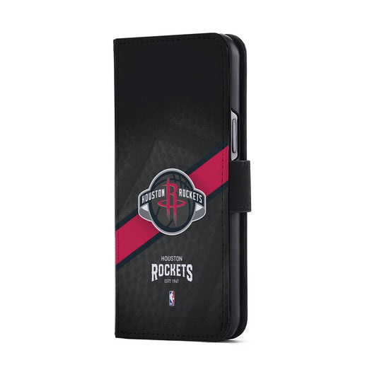 Houston Rockets Logo Flip Wallet Phone Case-Oxvistore