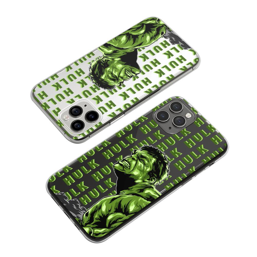 Hulk Anger that Has Overtaken Clear Soft Case-Oxvistore